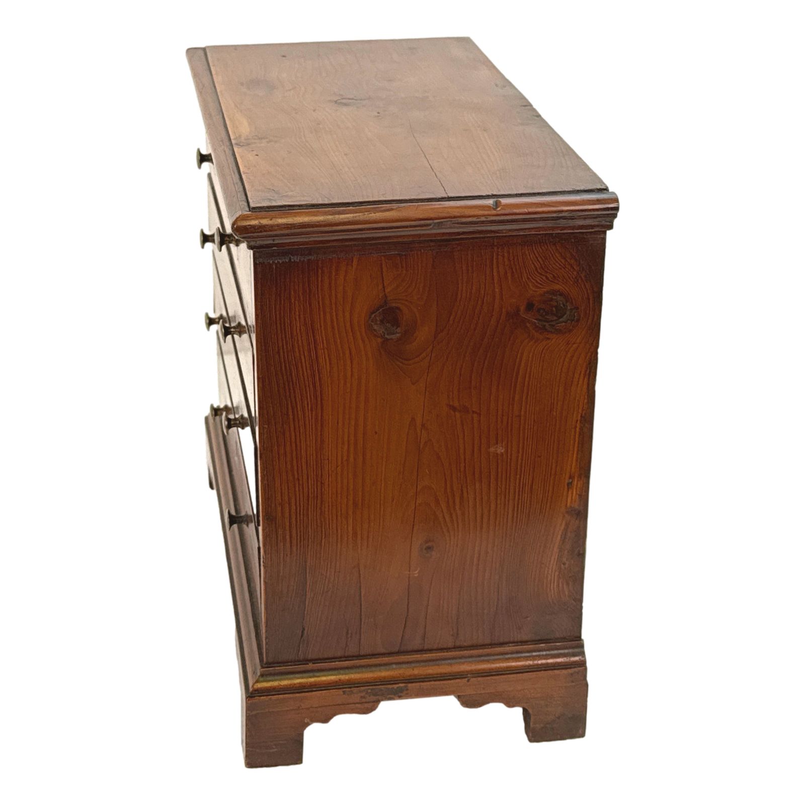 Georgian Yew Wood Miniature Chest Of Drawers (England, Circa 1760) photo 3500.0