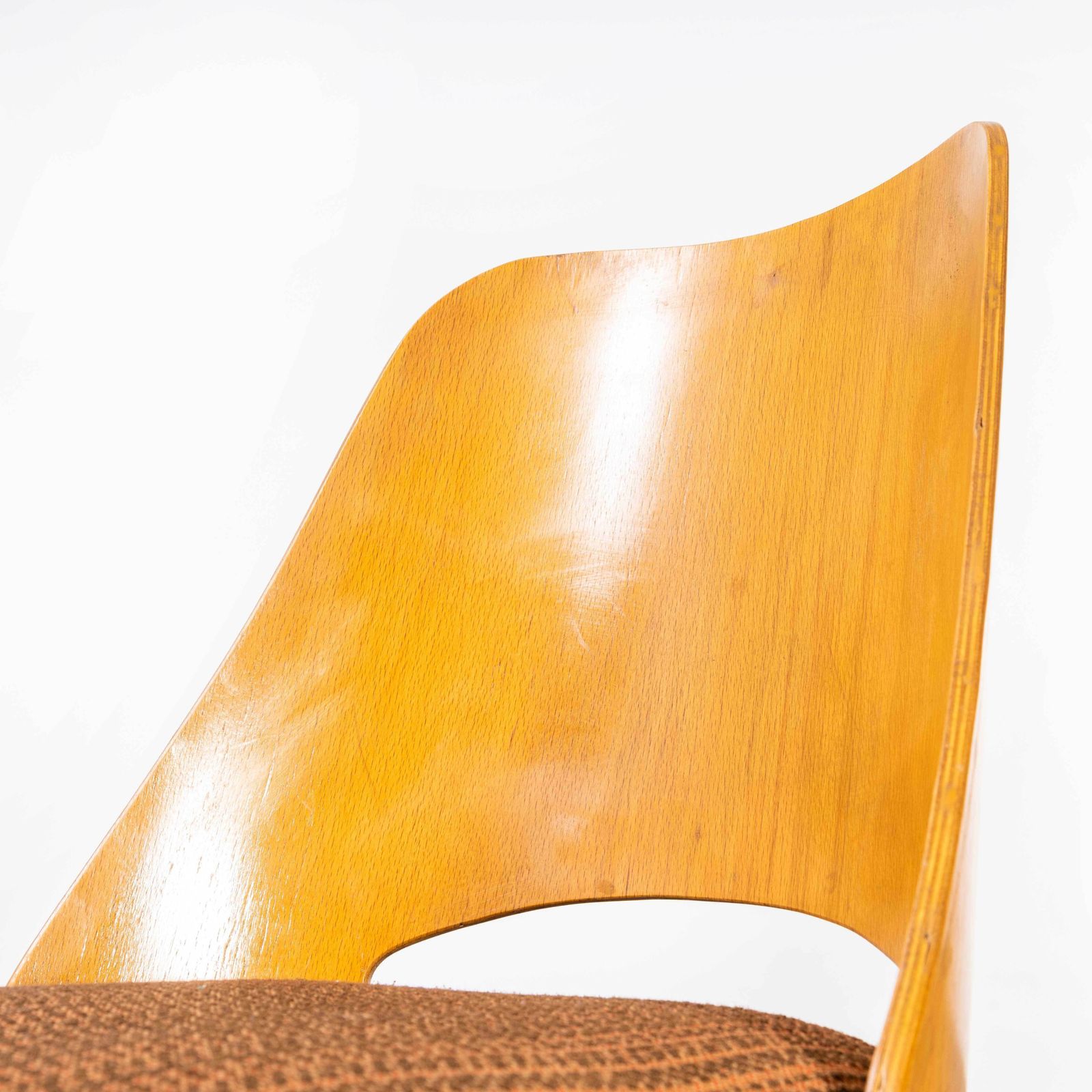 photo for sale 1950’s Upholstered Thon Dining Chairs By Radomir Hoffman – Set Of Four (1879)