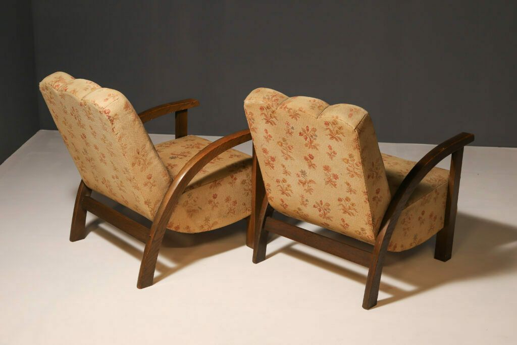 Pair Of Art Deco Armchairs, 1930´S, Central Europe photo 887.0