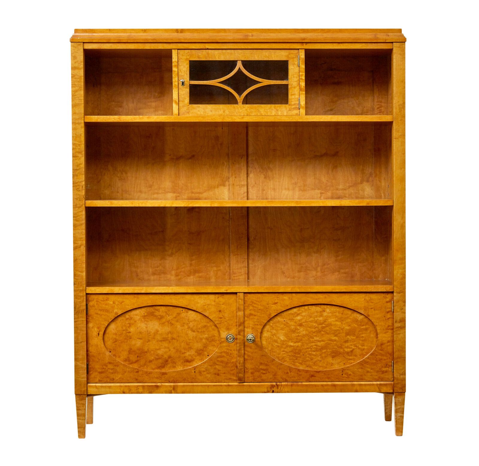 Early 20th Century Swedish Bookcase Cabinet By Sandberg & Co photo vinterior