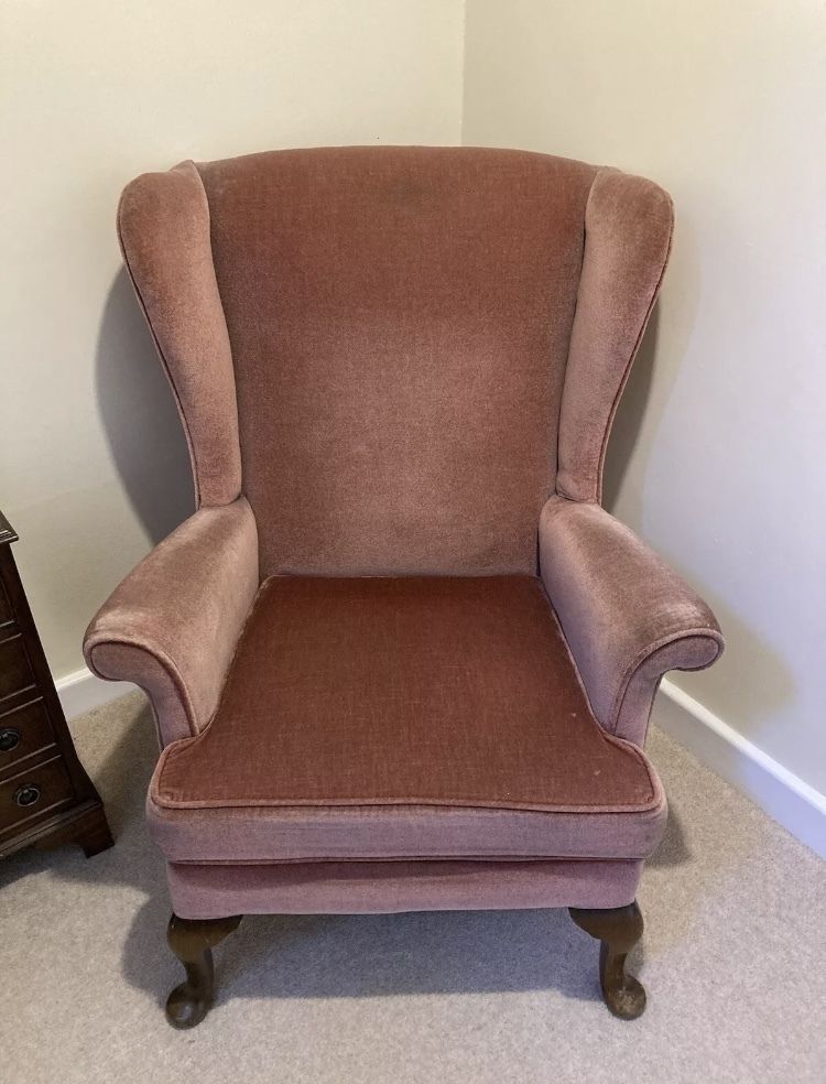 Attractive Penshurst Parker Knoll Wing Back Armchair. Model No. Pk720/745/1013 photo 175.0