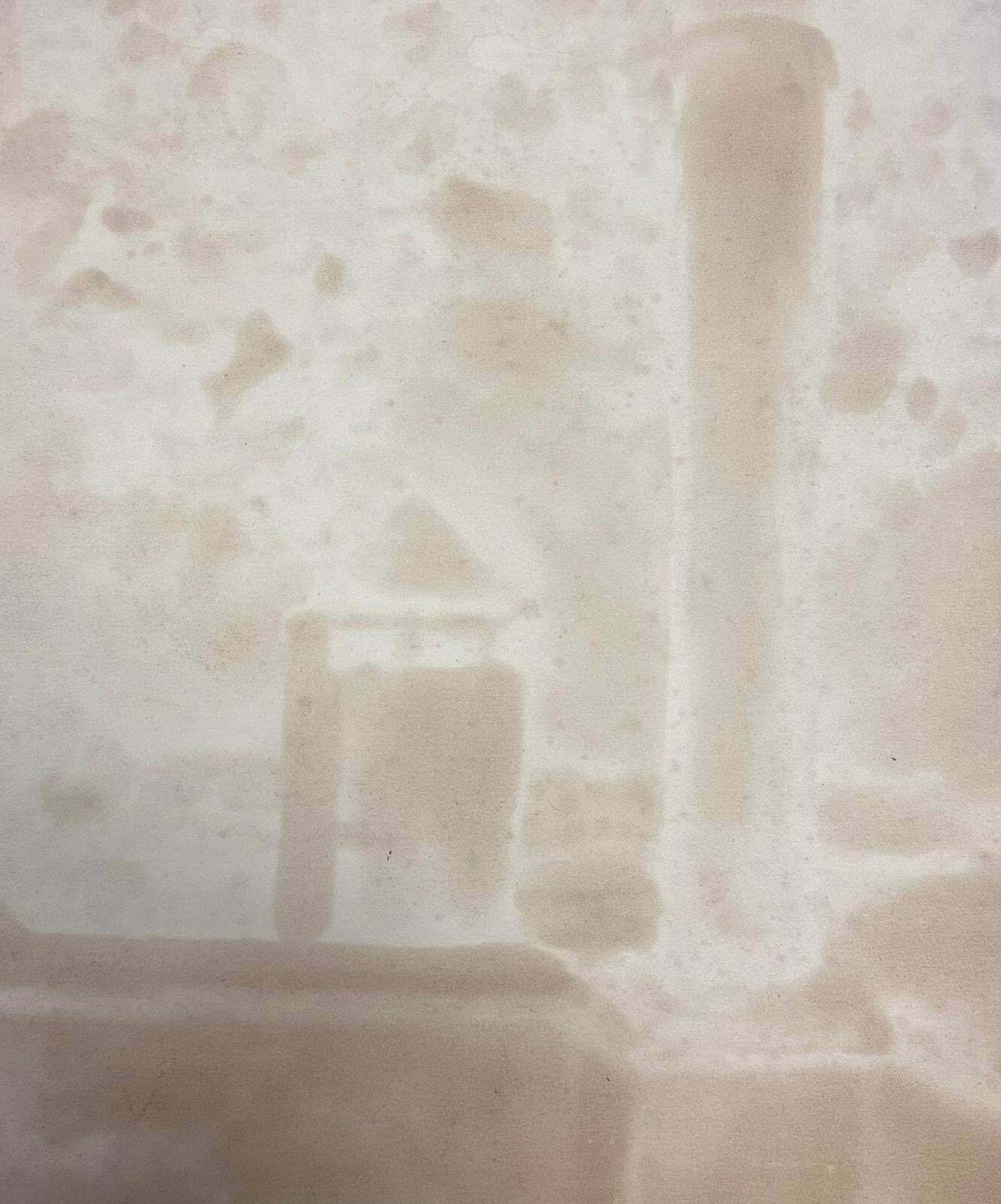 Y. Blanchon1930's Gouache French Grape Vine Over Balcony Over Looking Beige Stone Tower1930's photo 3002.0