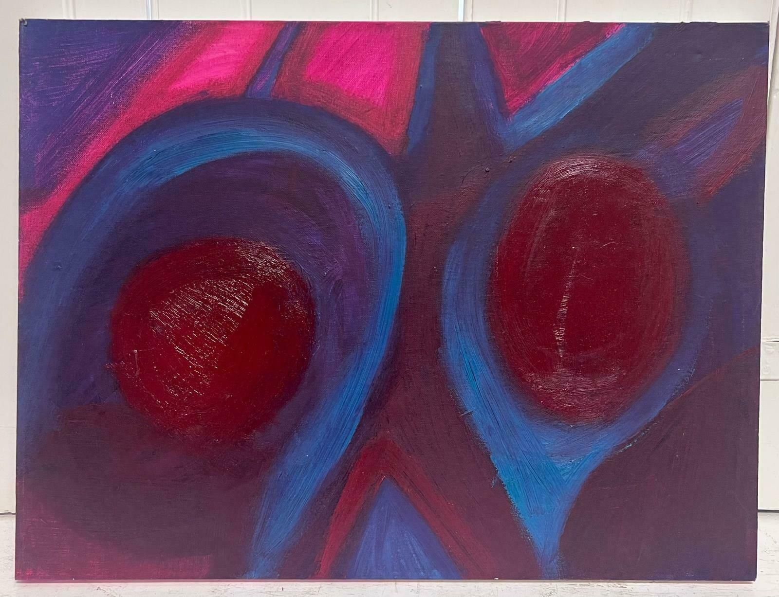 Sally Bradshawabstract Expressionist Contemporary British Oil Paintingc.2022 photo furniture