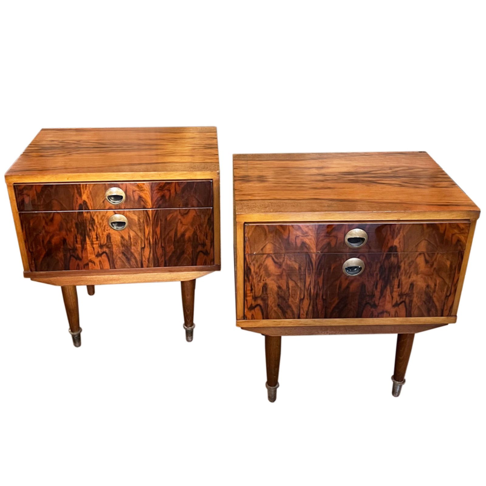 Pair Of Italian Midcentury Nightstands
