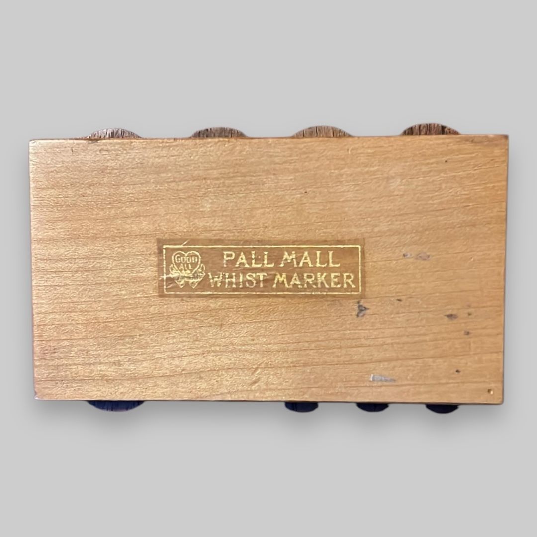 Antique Treen Short Whist Game Marker photo for sale