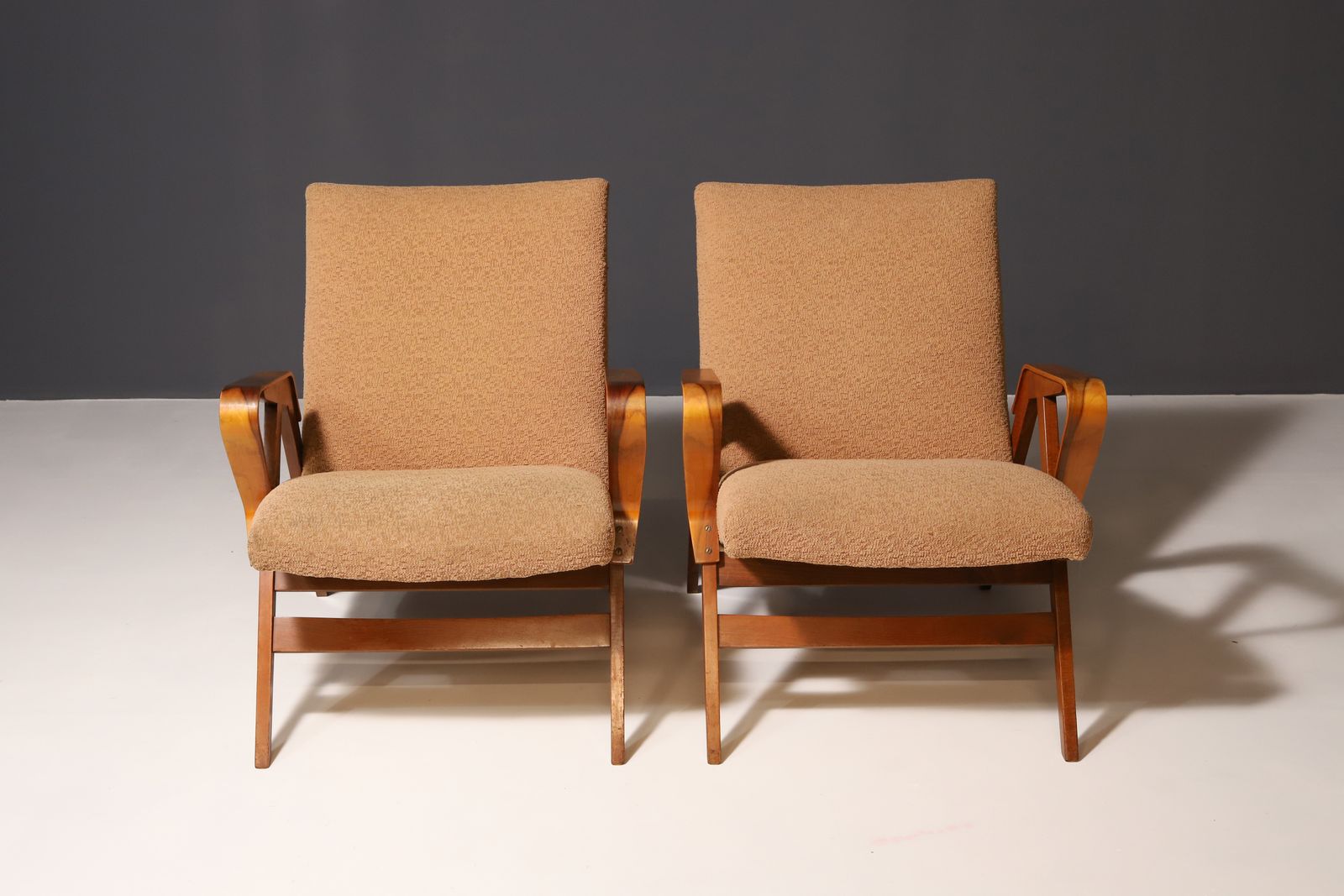 photo vinterior Pair Of Armchairs By František Jirák For Tatra Acquisition, 1970's, Czechoslovakia