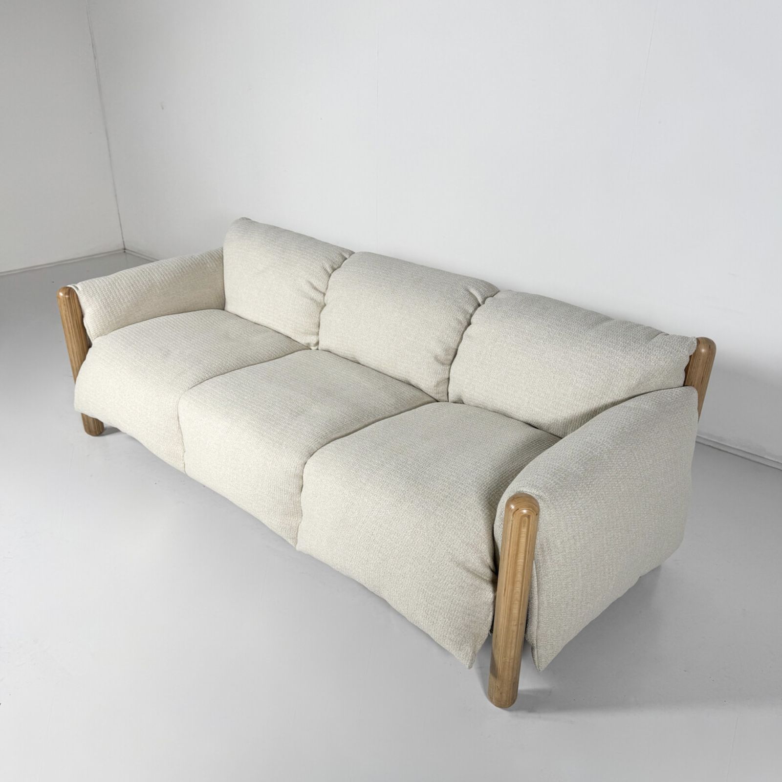 Mid Century Modern Gambadilegno Sofa By Enzo Mari For Driade, Italy, 1974