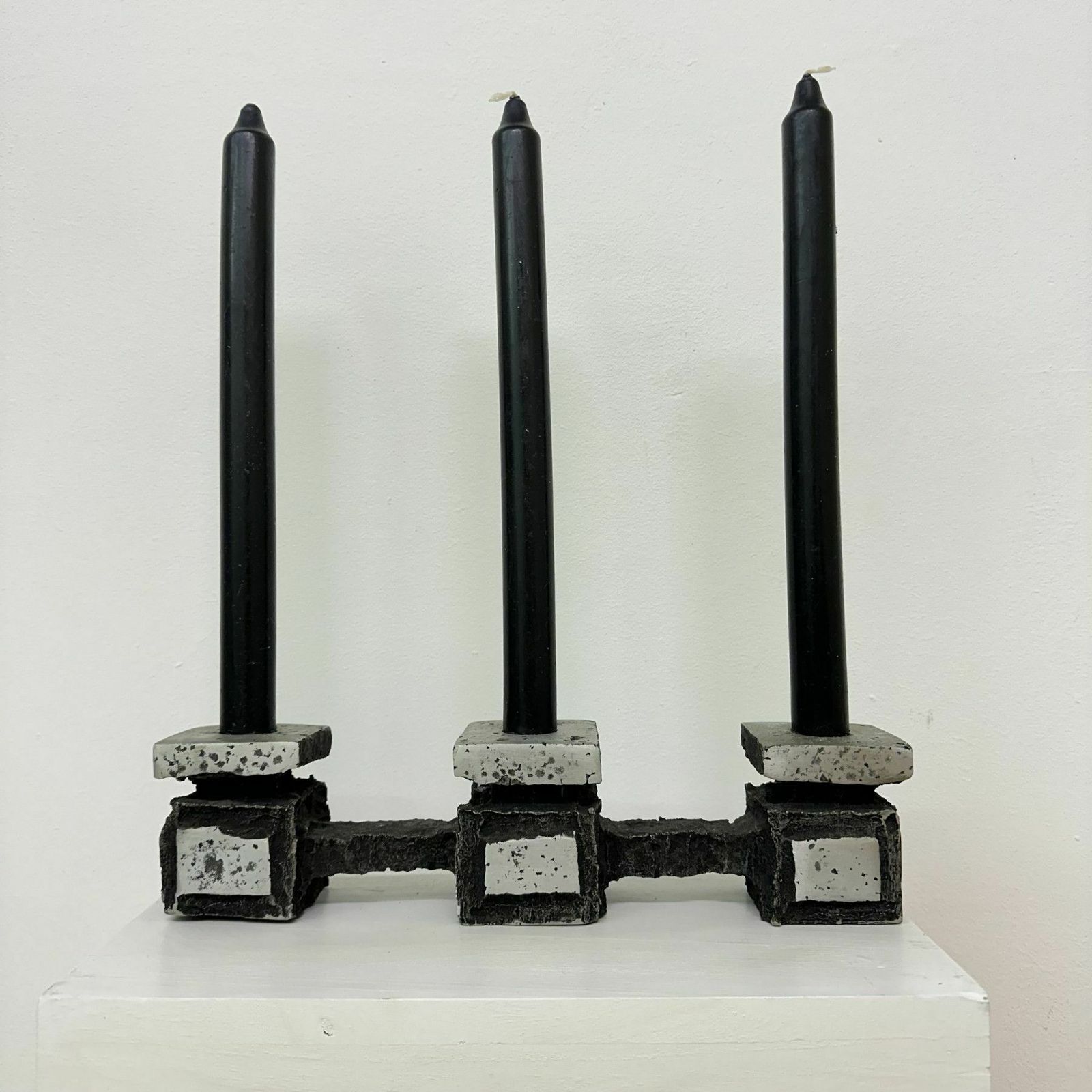 Mid Century Design Brutalist Candle Holder , 1970’s photo furniture