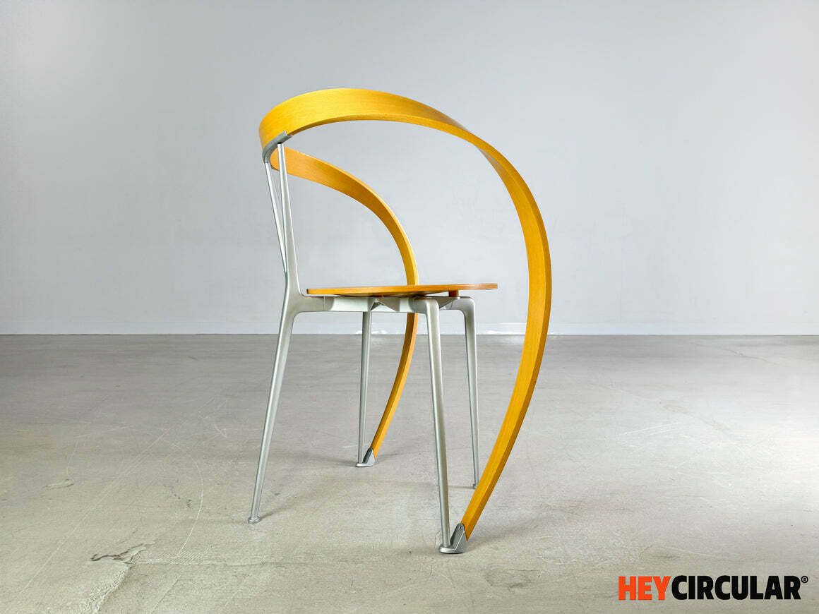 photo buy Original Set Of 4 Reverse Chairs Cassina Andrea Branzi