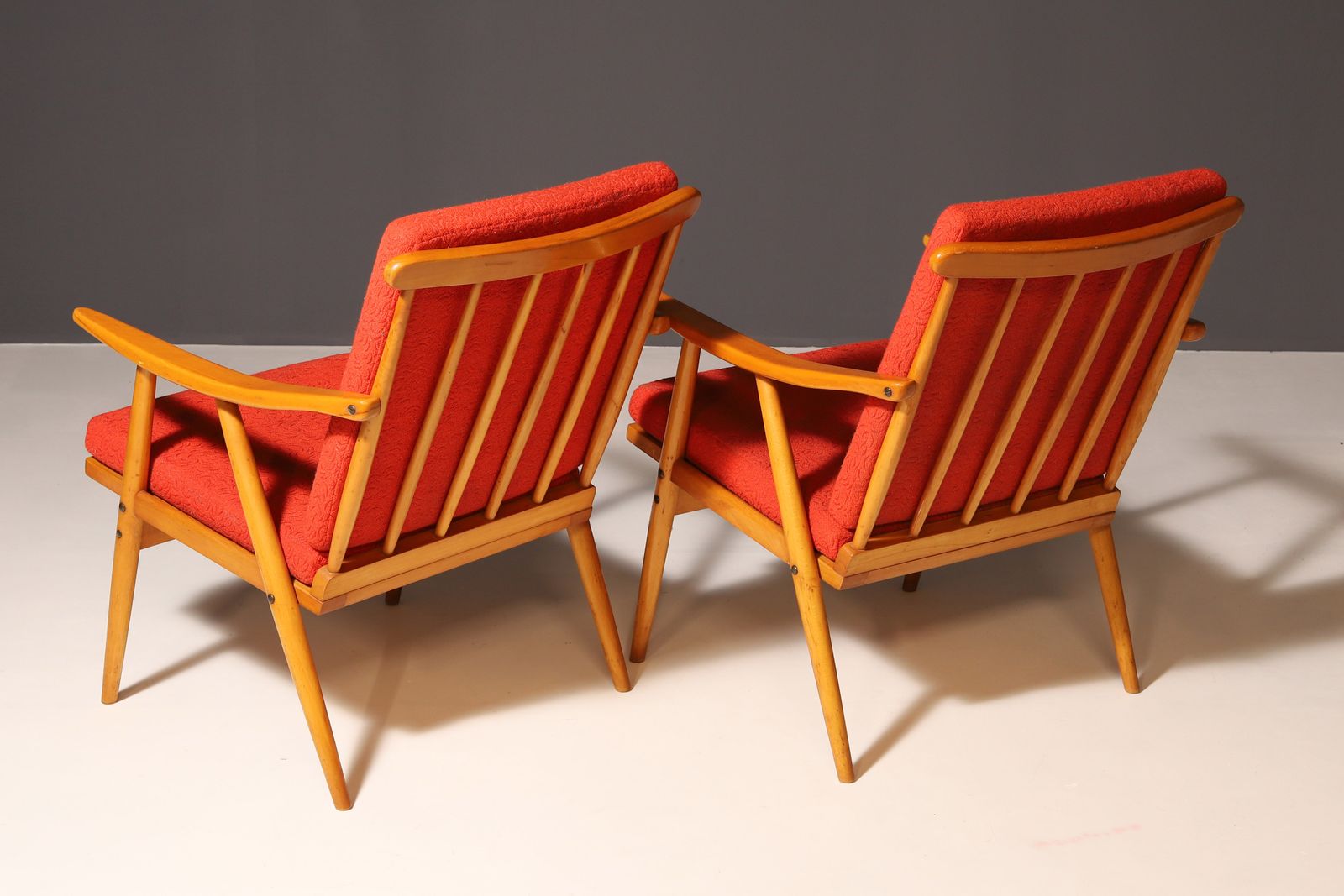 Pair Of Midcentury Armchairs By Jaroslav šmídek For Ton, 1970´S photo Furniture