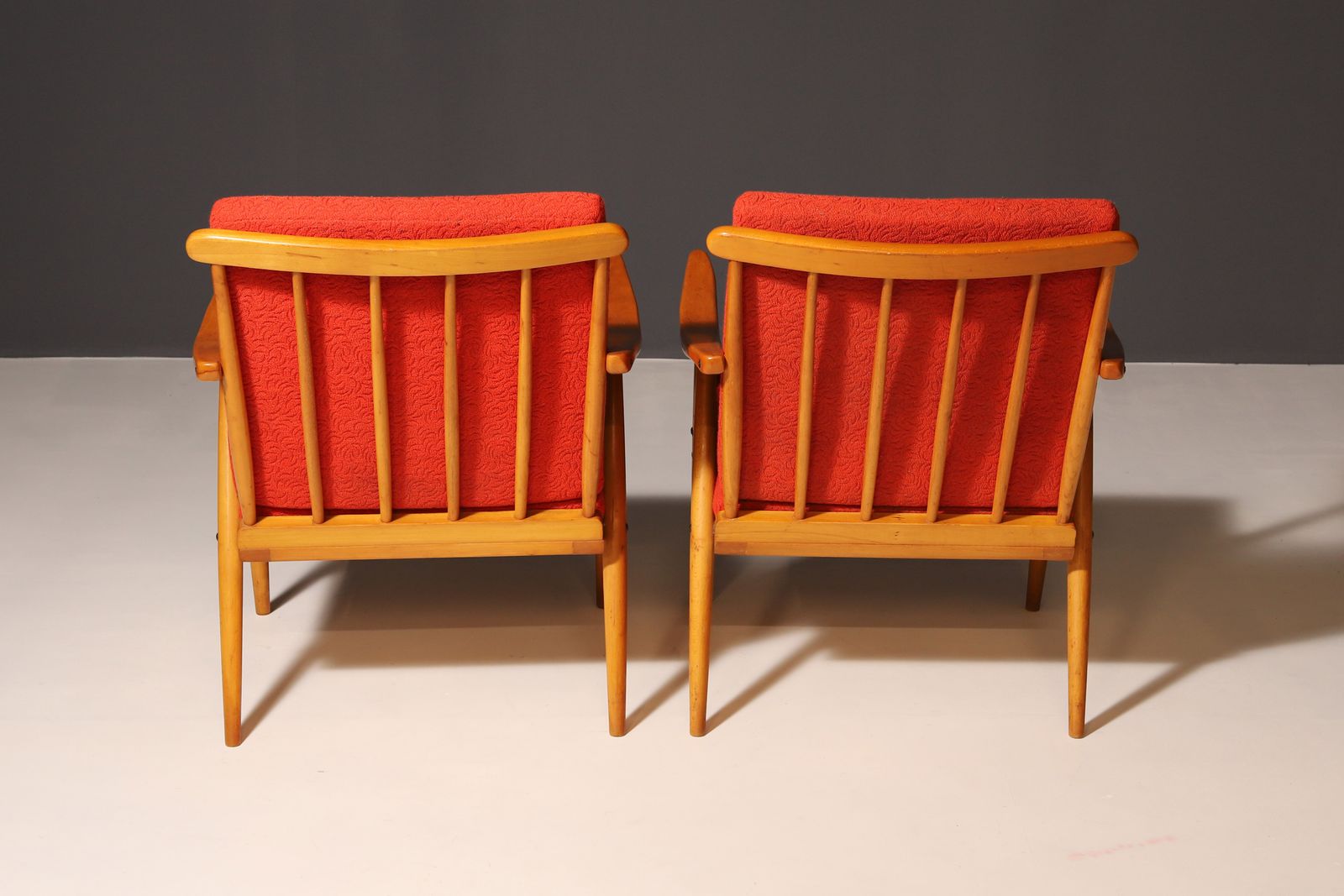 Pair Of Midcentury Armchairs By Jaroslav šmídek For Ton, 1970´S photo 758.0