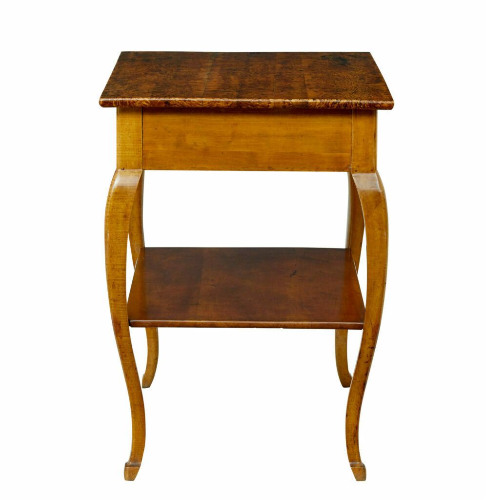 19th Century Fruitwood And Alder Occasional Table photo furniture