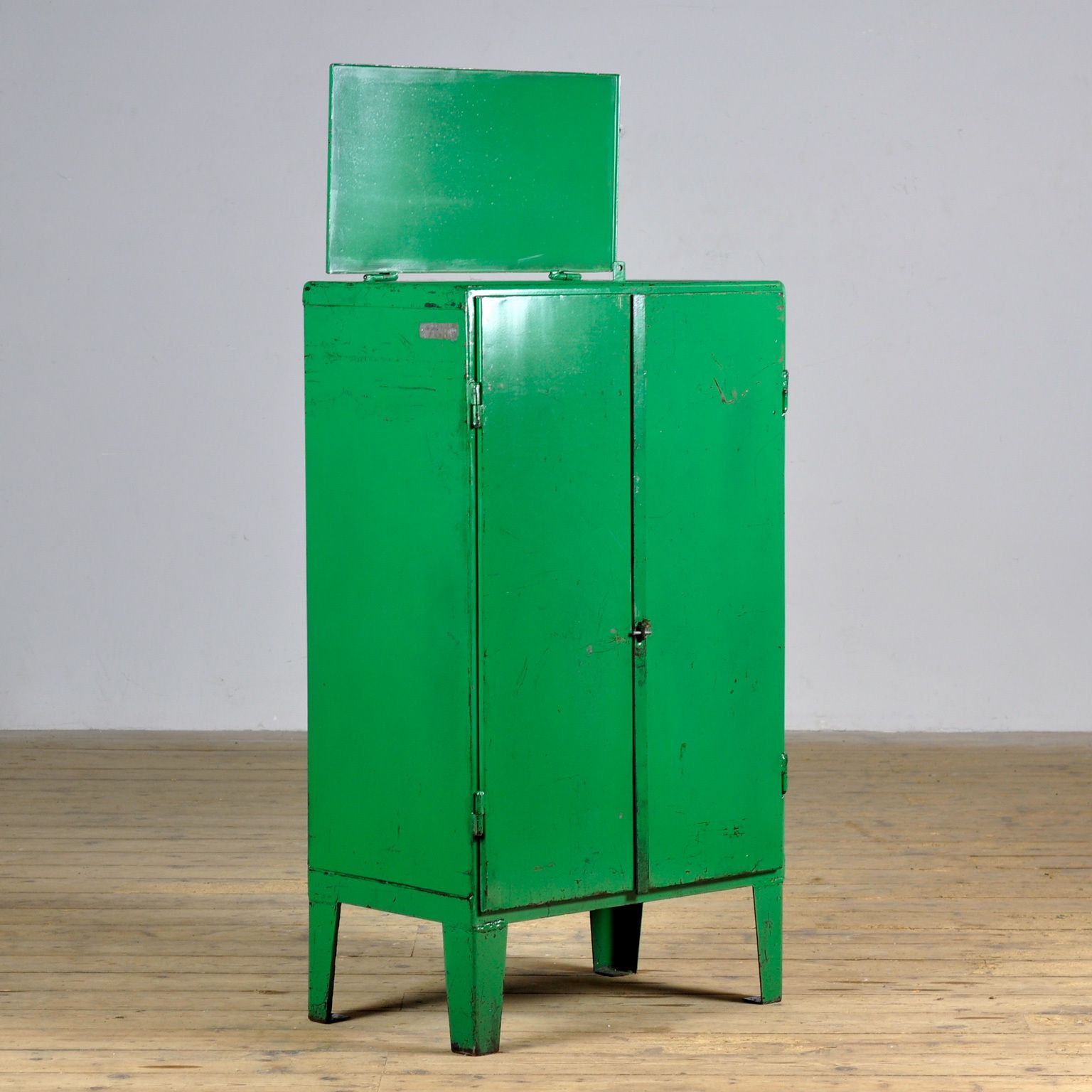 495.0 Industrial Iron Cabinet, 1960s photo