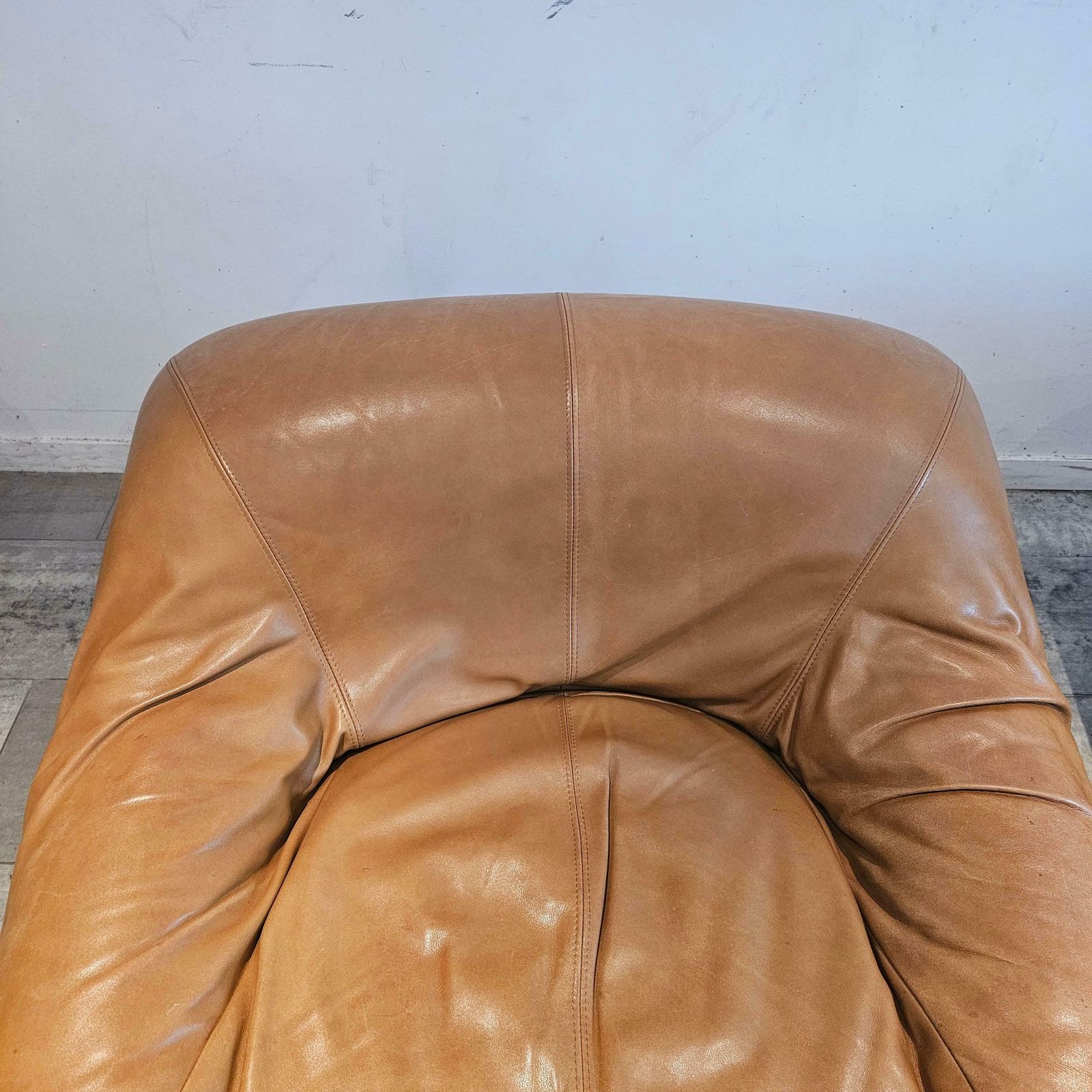 Bonanza Two, One Seat Sofa's By Afra & Tobia Scarpa, For C&B, Italy, 1970's photo vinterior