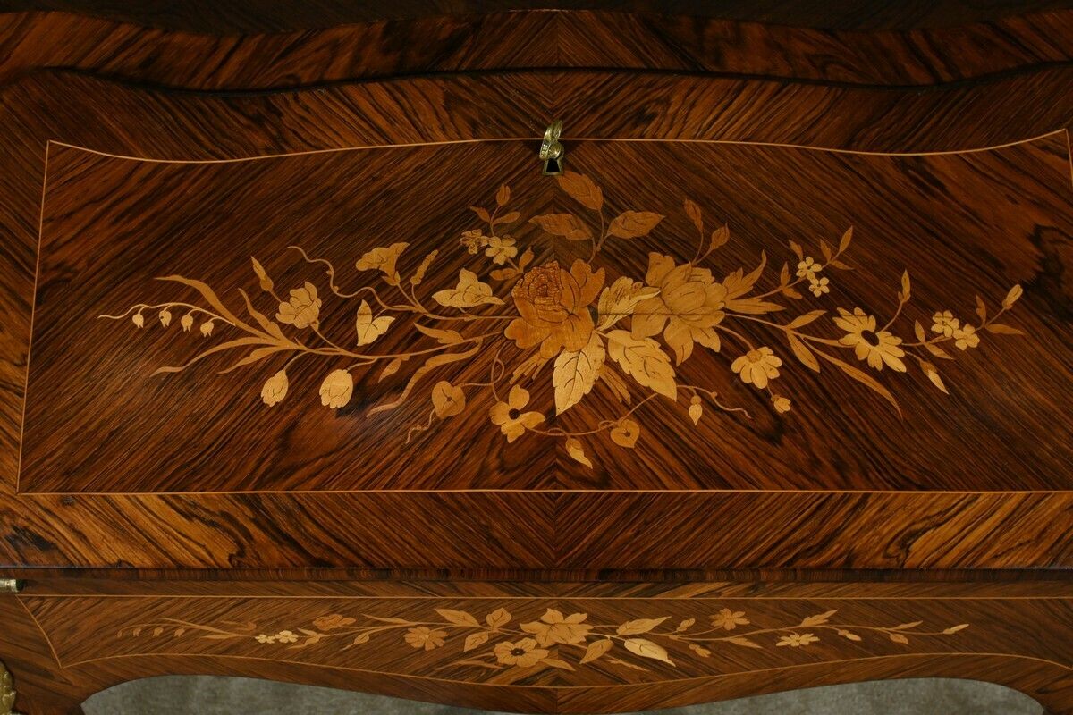 photo for sale Small Rosewood Lady's Desk, Louis XV Style – Part 2 Of The 19th Century