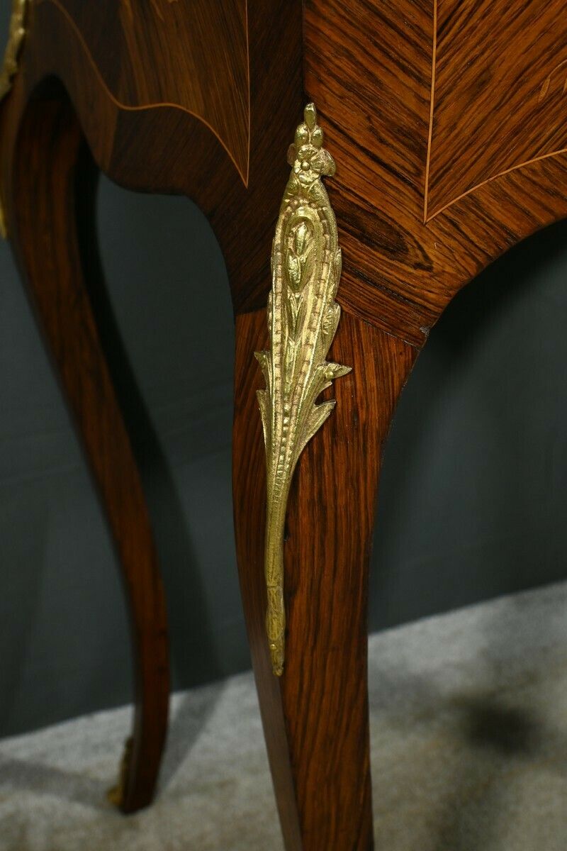 1820.0 Small Rosewood Lady's Desk, Louis XV Style – Part 2 Of The 19th Century photo