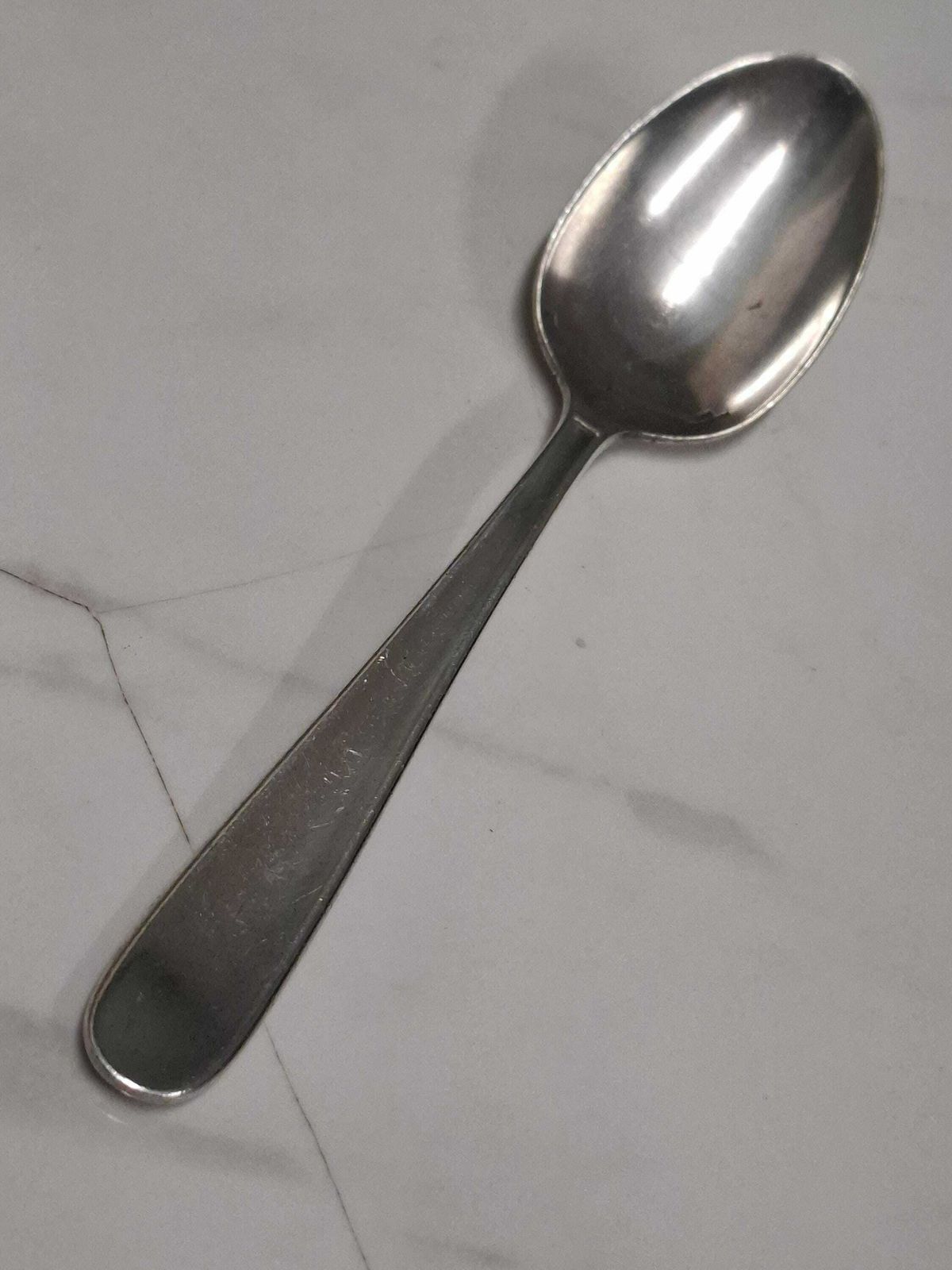 Vintage Mid Century Sterling Silver Christofle Desert Spoon