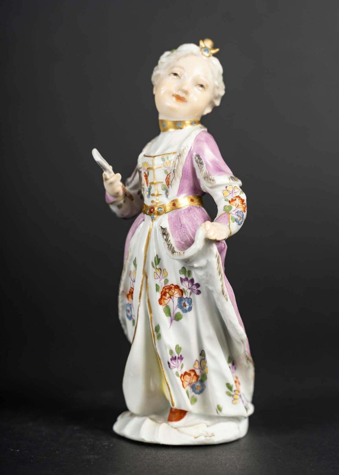 Pair Of 18th Century Meissen Porcelain Subjects. photo for sale