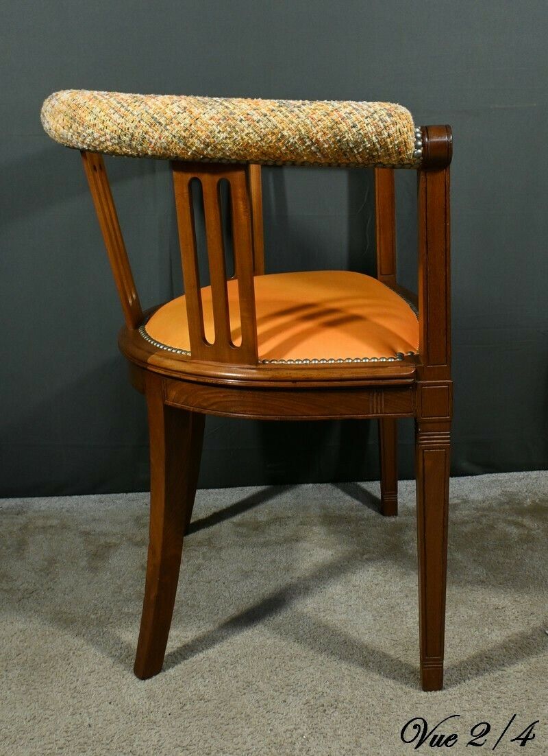 photo vintage Mahogany Office Chair – 20th Century