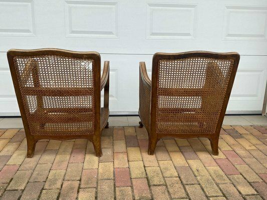 Antique Italian Lounge Chairs, 1920s, Set Of 2 photo furniture