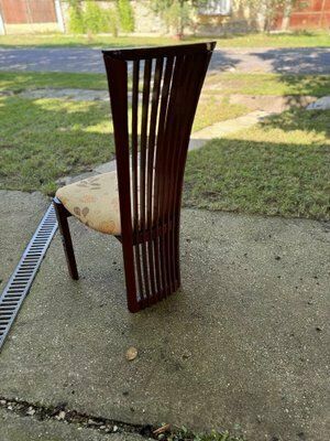 Lacquer And Fabric Dining Chairs By Pietro Costantini, 1980, Set Of 6 photo buy