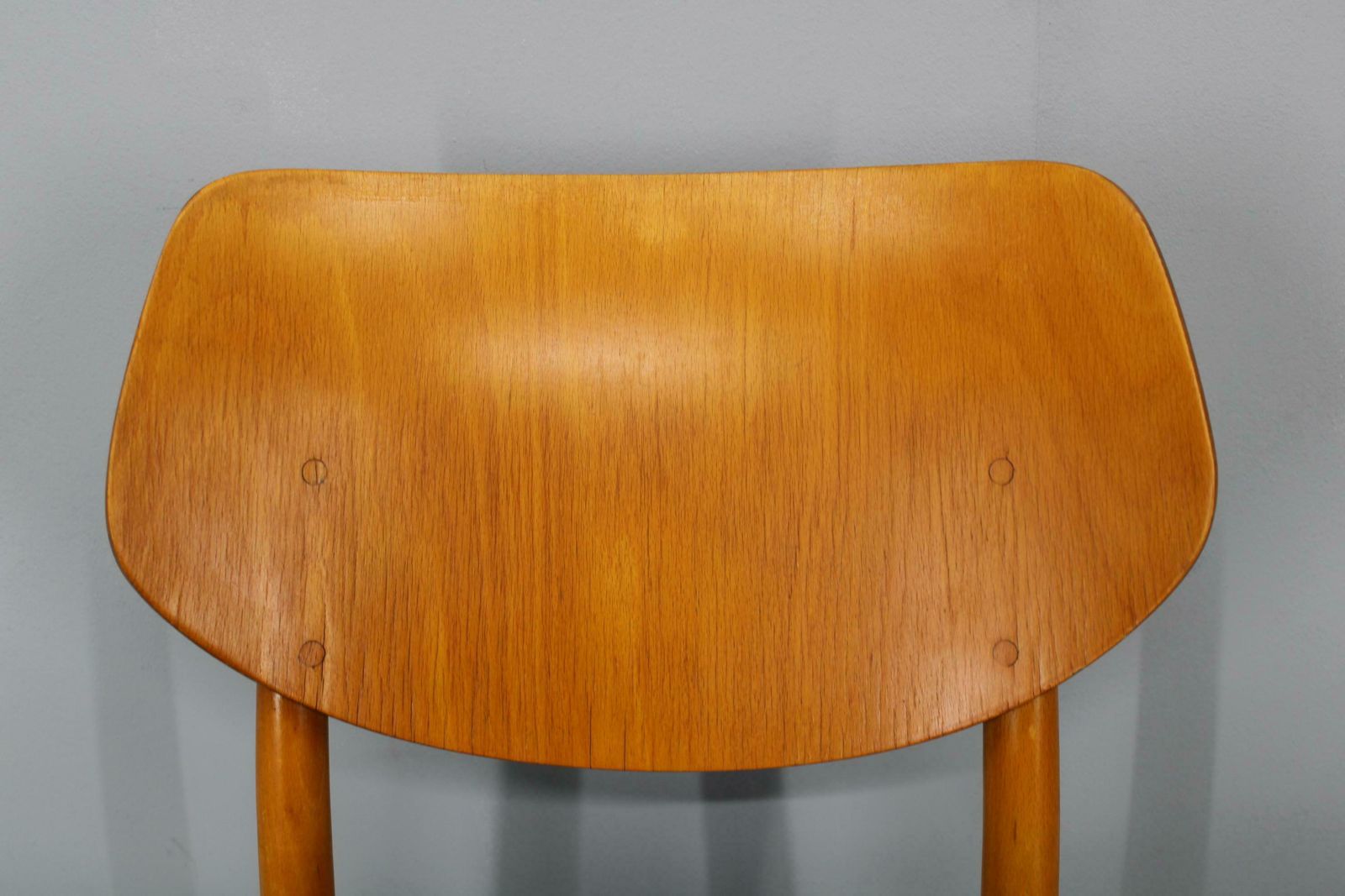 1970s Set Of Four Beech Dining Chairs By Ton, Czechoslovakia photo vinterior