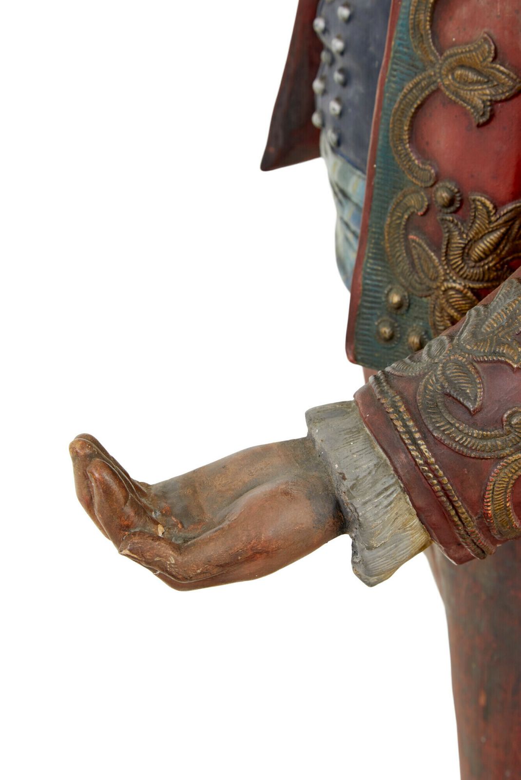 Early 20th Century Spanish Figure Terracotta Planter photo furniture