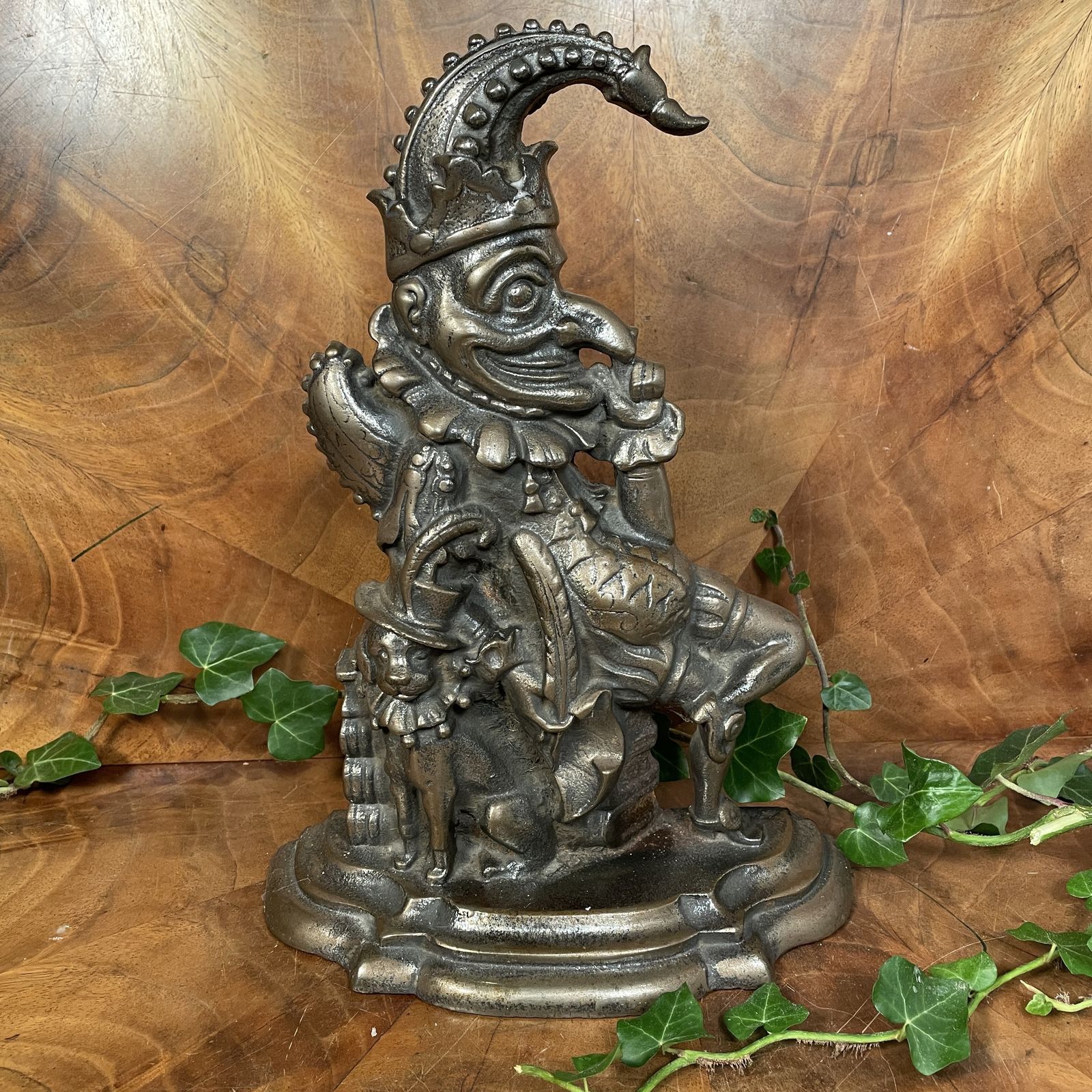 A Victorian Cast Iron Door Stop