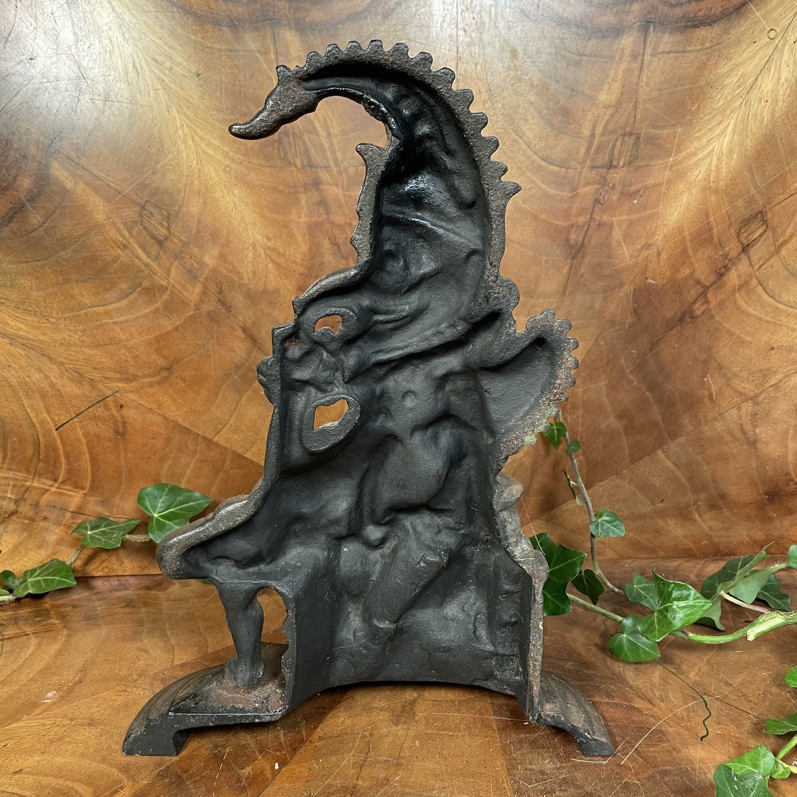 A Victorian Cast Iron Door Stop photo Home Fixtures