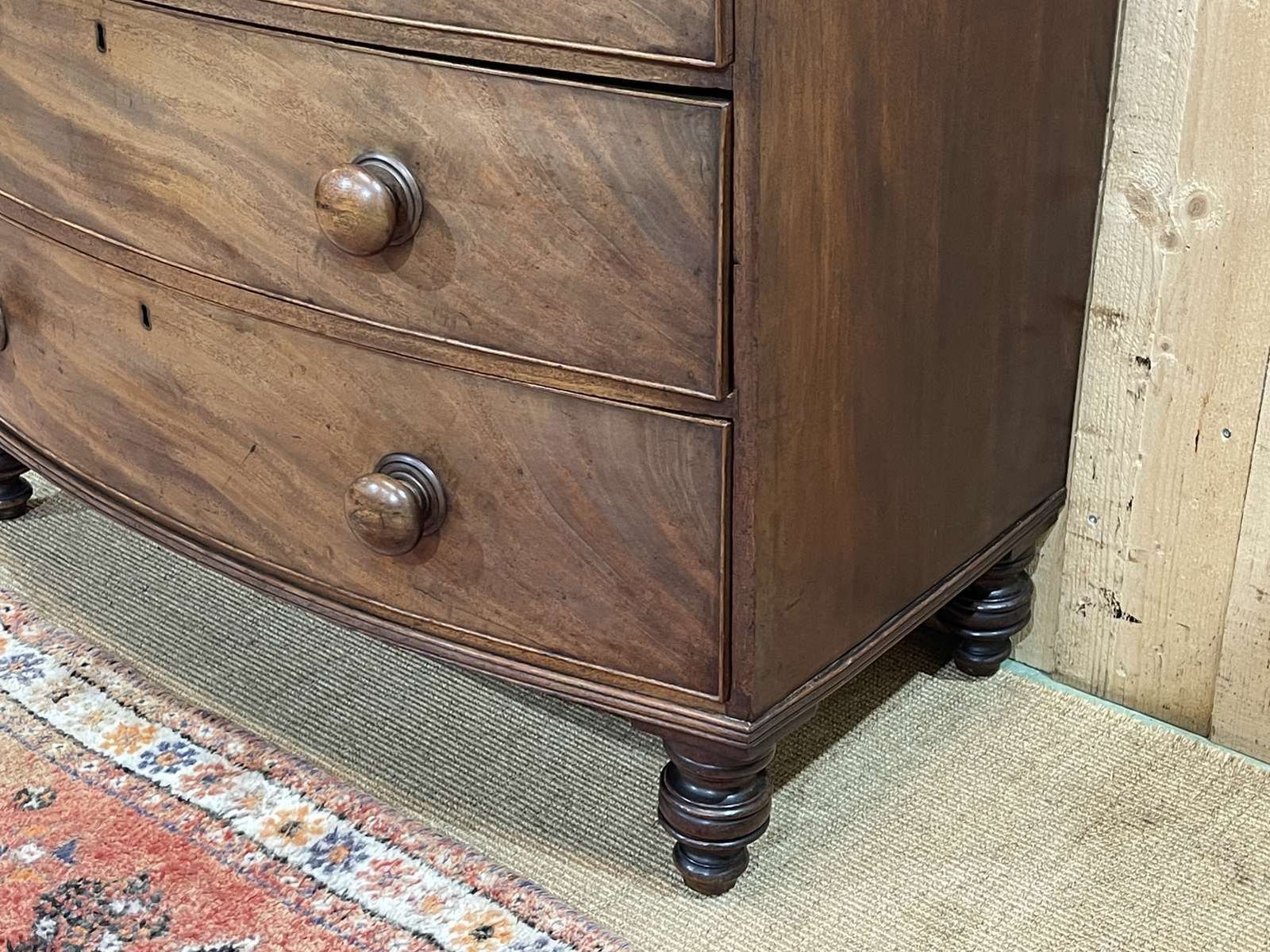 photo for sale 19th Century Victorian Mahogany Chest Of Drawers