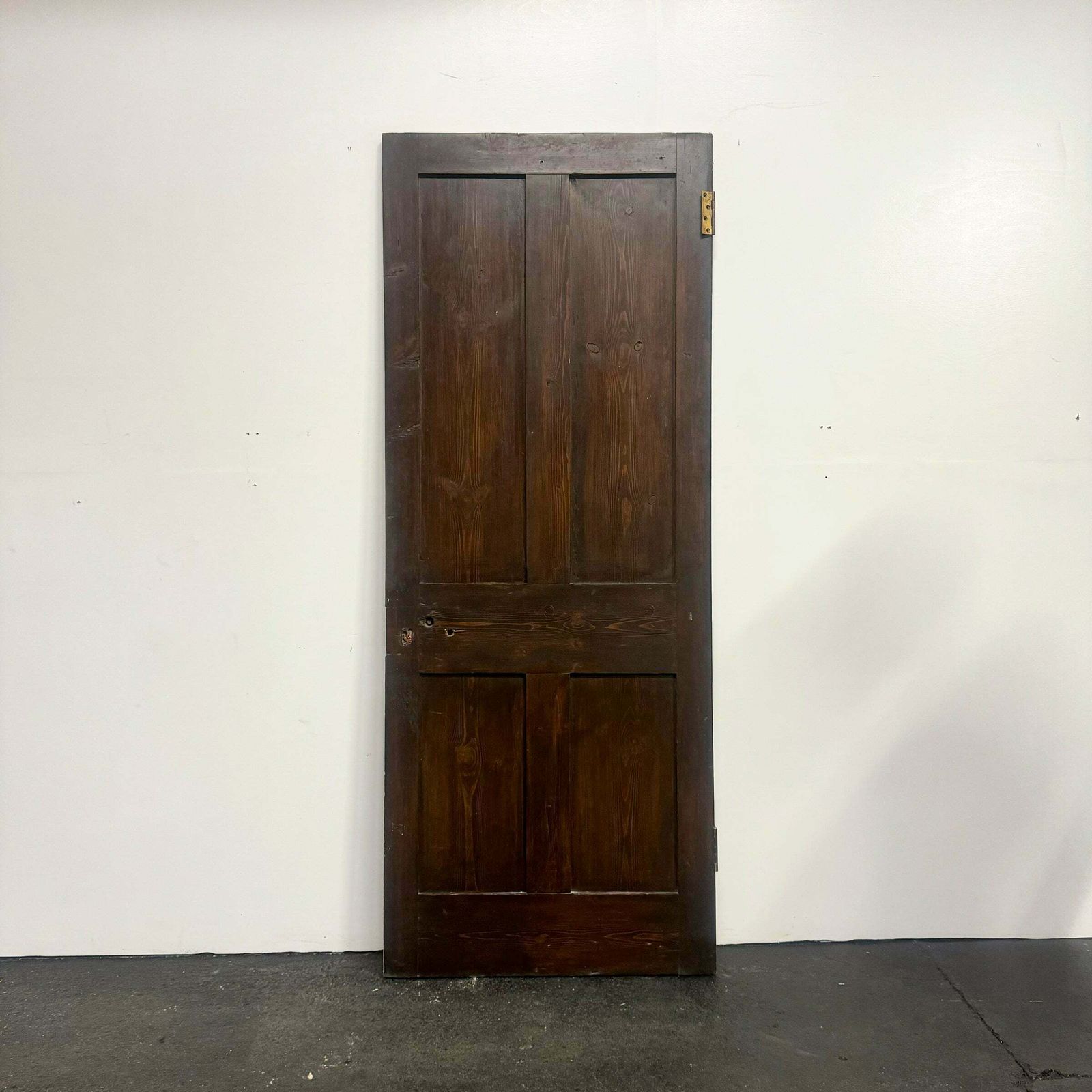 Antique Victorian Pine Door   202cm X 79.5cm photo 185.0
