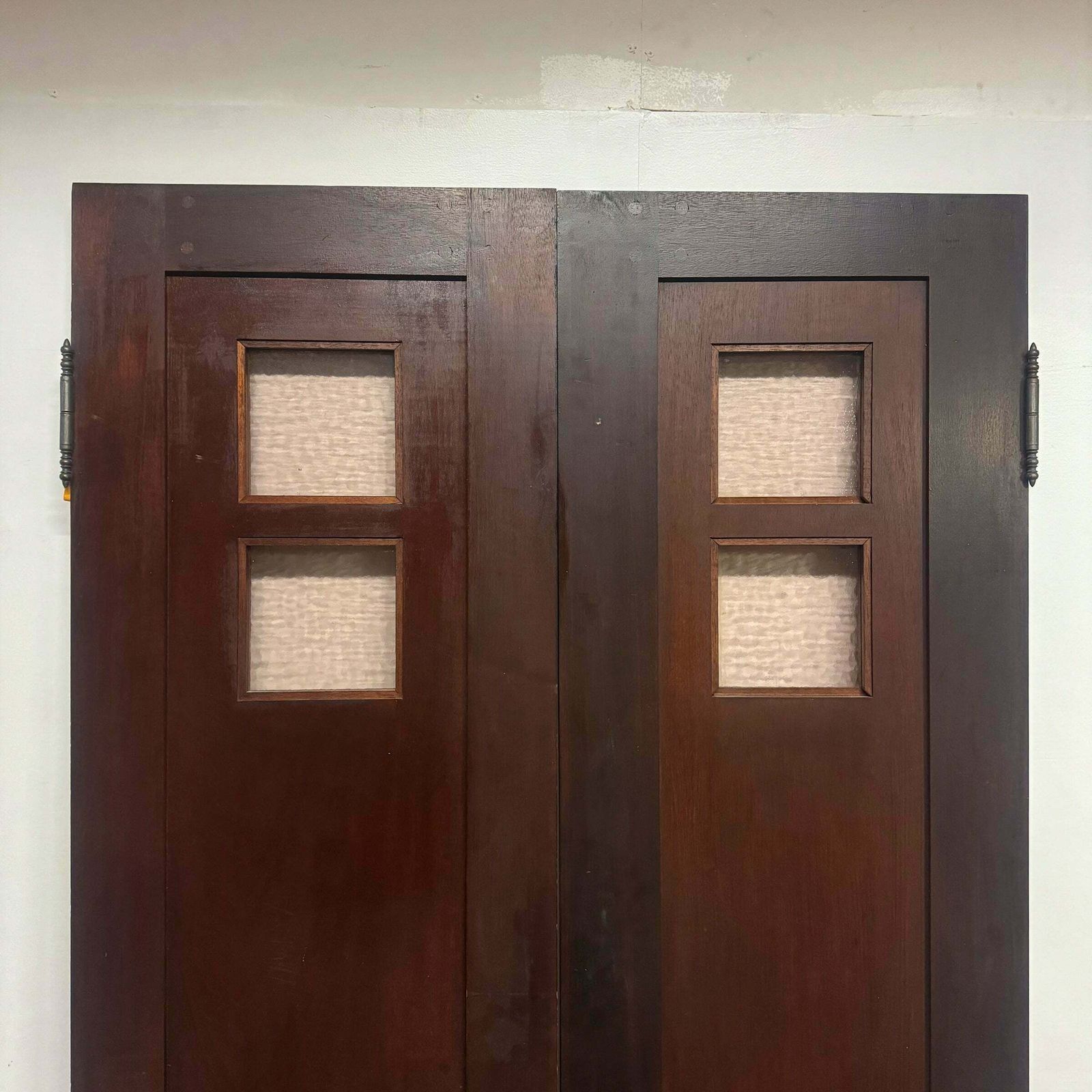 Antique Mahogany Glazed Door   235.5cm X 106cm photo furniture