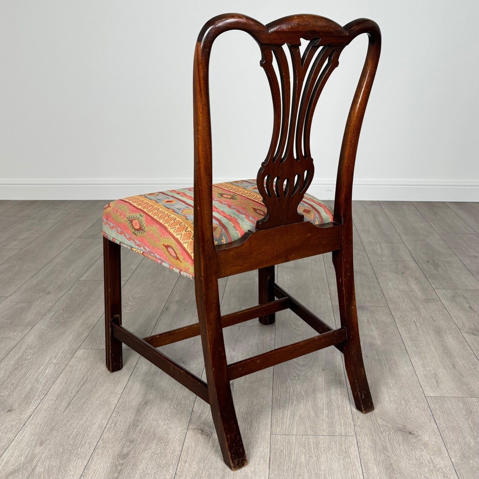 Antique 18th Century Set Of 6 Dining Chair’s In Mahogany photo for sale