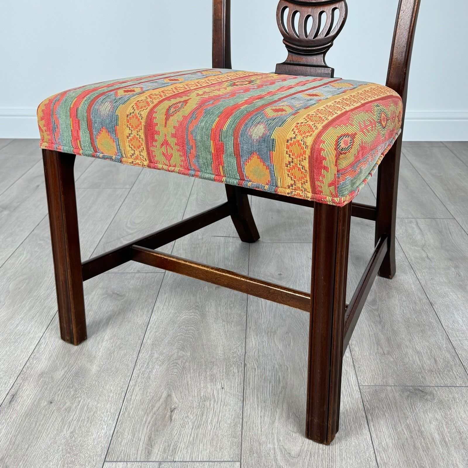 Antique 18th Century Set Of 6 Dining Chair’s In Mahogany photo 675.0