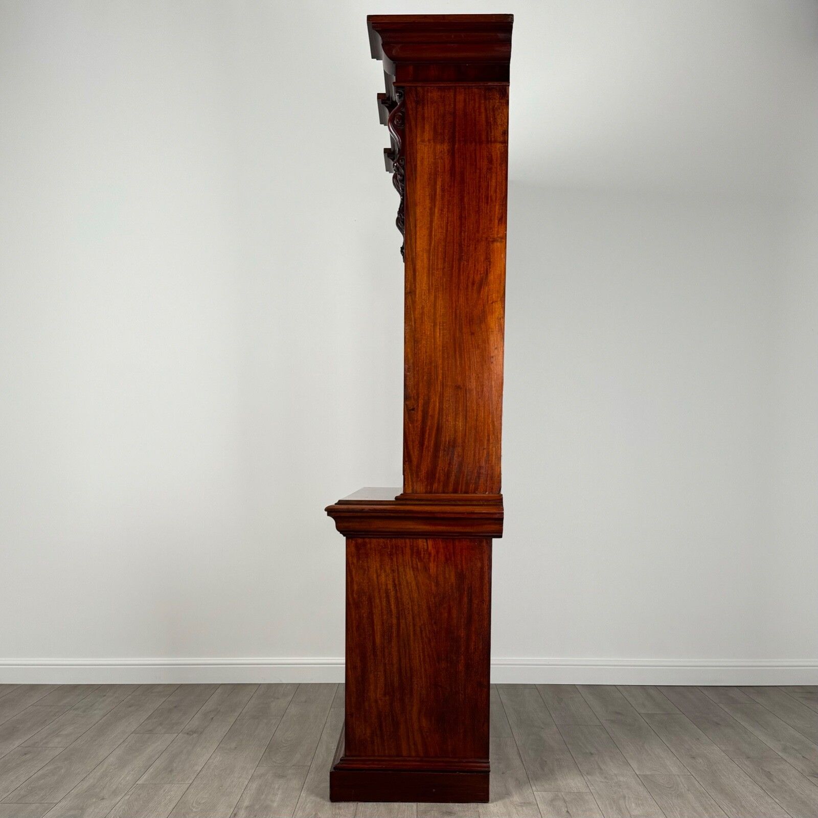 Antique 19th Century Mahogany Bookcase Of Finest Quality photo Furniture