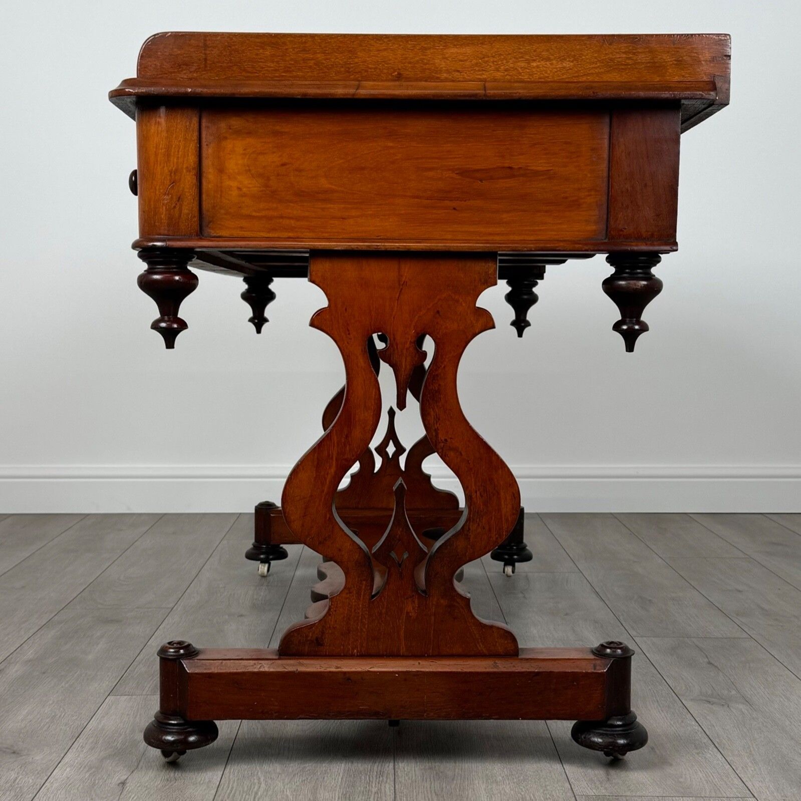 Antique 19th Century Mahogany Side Table Of Good Quality photo for sale