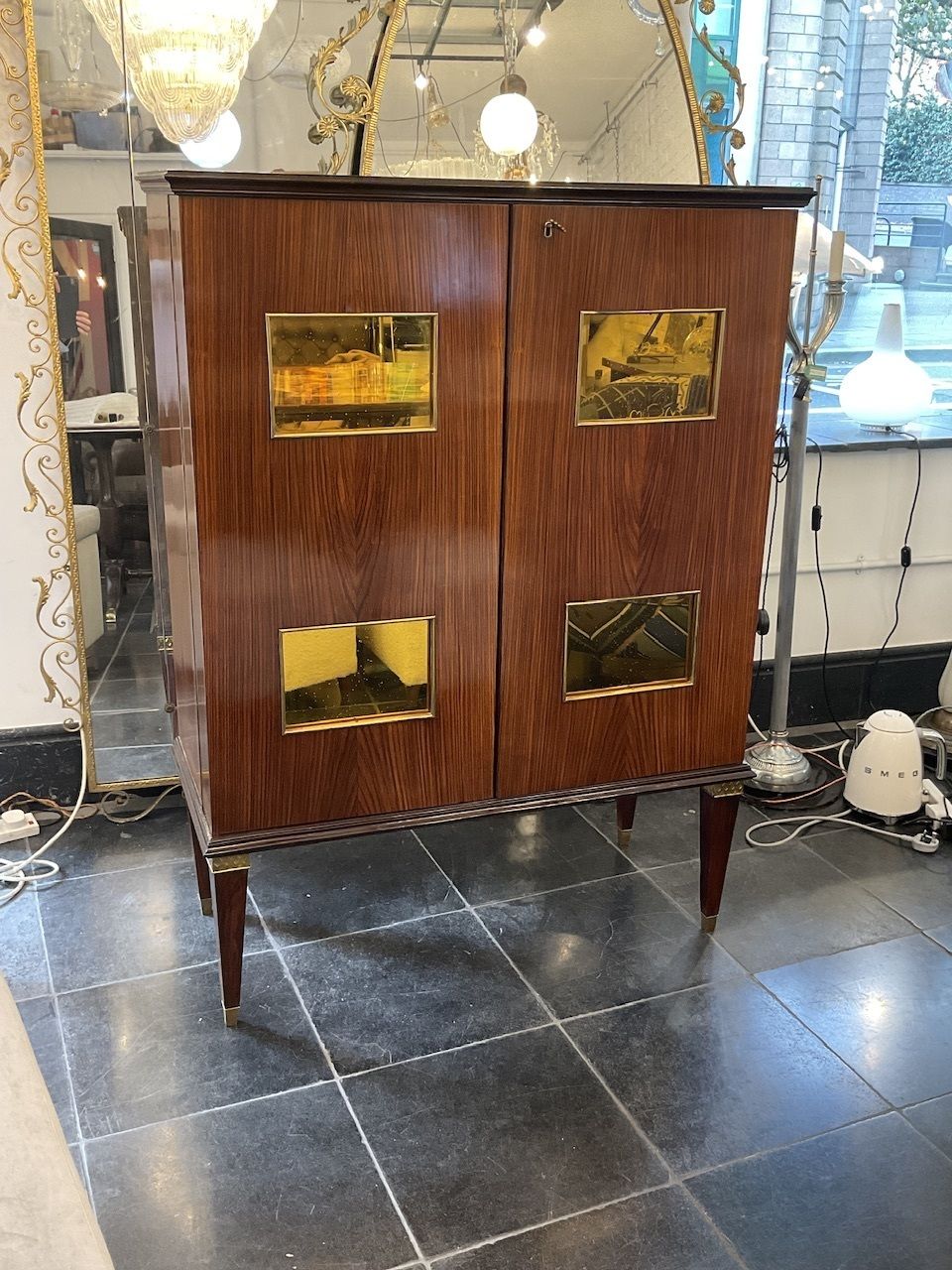 Italian 1935 40 Bar Cabinet By Paolo Buffa