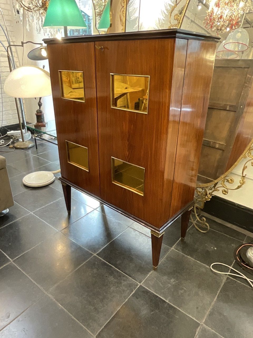 Italian 1935 40 Bar Cabinet By Paolo Buffa photo 12000.0