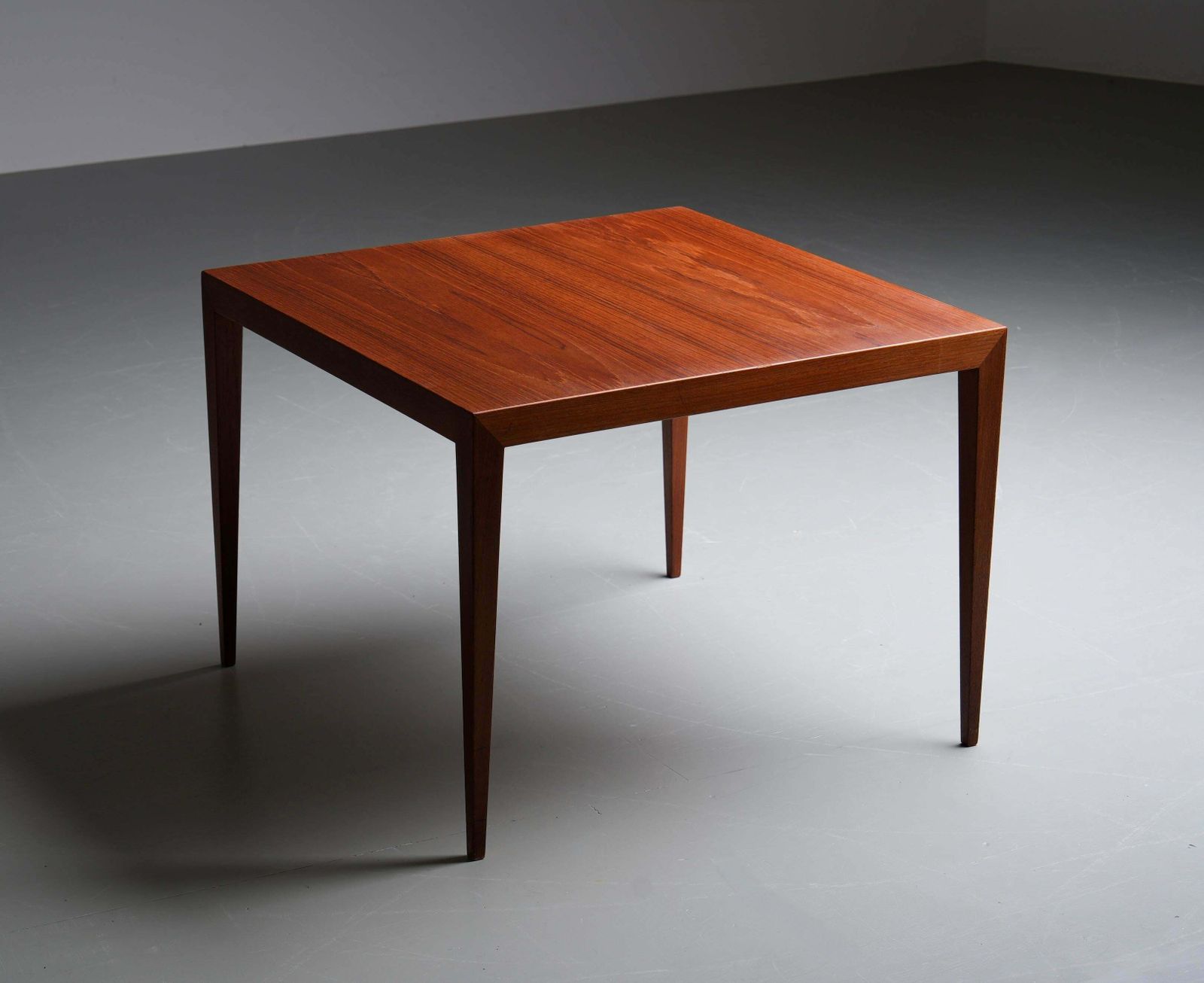Severin Hansen Coffee Table By Bovenkamp (Marked) In Wood, Denmark, 1960's photo for sale