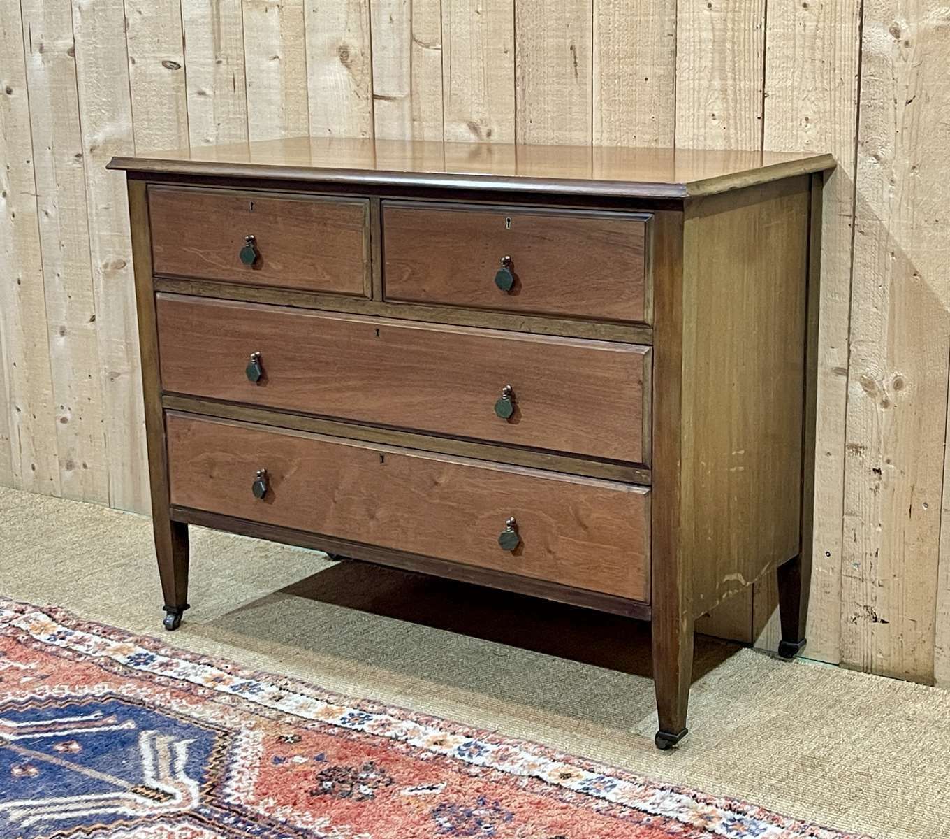 English Mahogany Chest Of Drawers From The 1930s photo vinterior