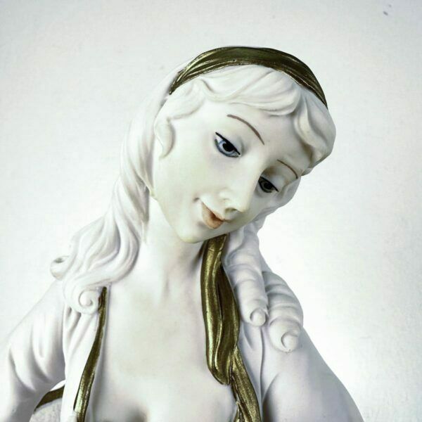 Ceramic Statue Sculpture Valentino Collection, Woman With Child photo furniture