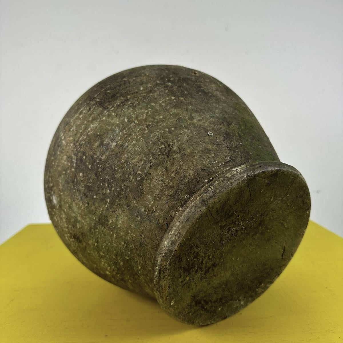 Vintage Terracotta Vase With Holes photo vintage