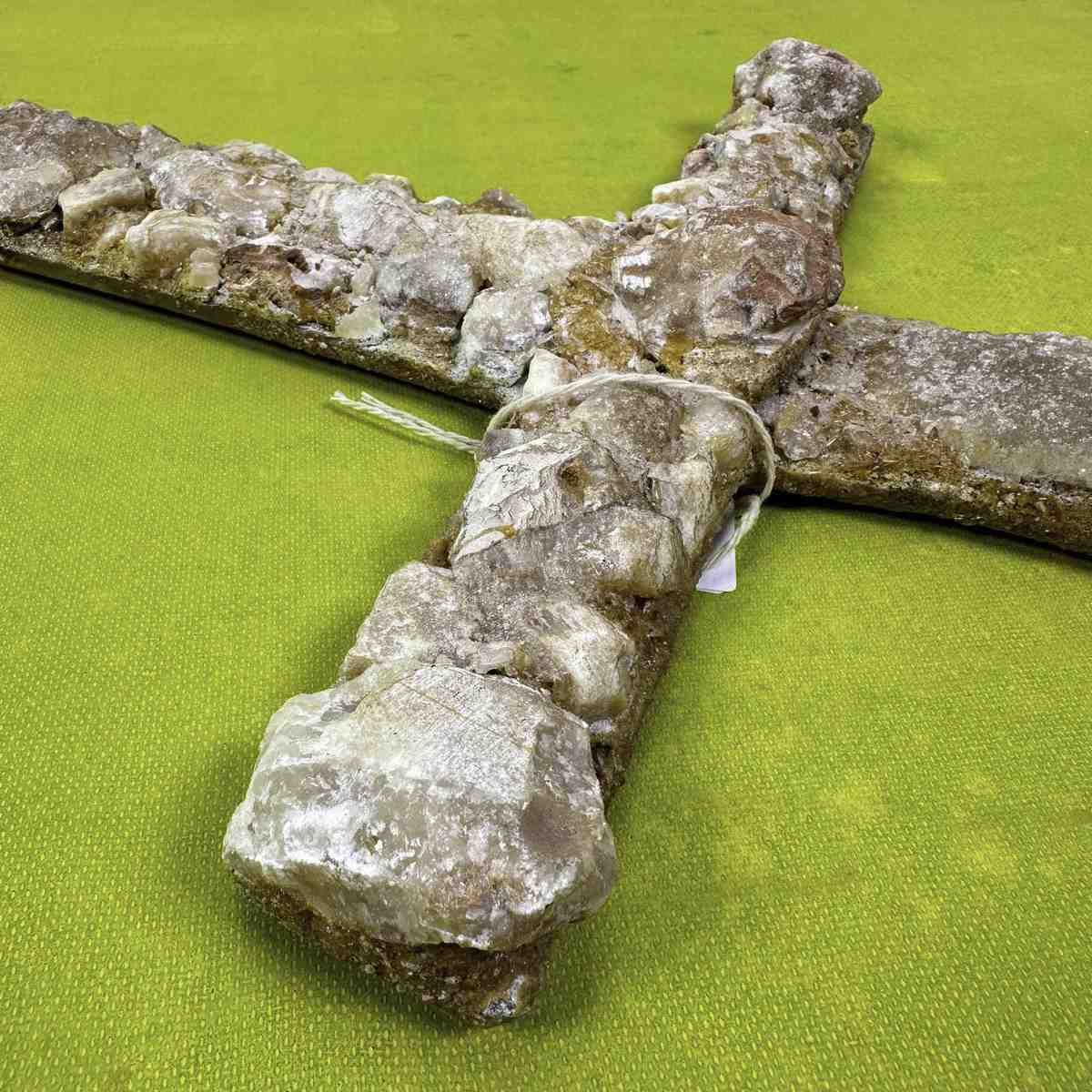 Handcrafted Ornamental Sword Made With Stones photo for sale