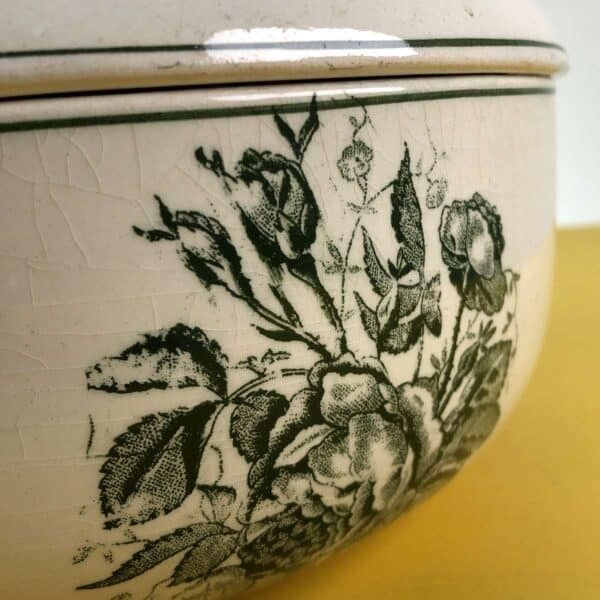Centerpiece Biscuit Jar Italian Ceramics Company Laveno photo 67.0