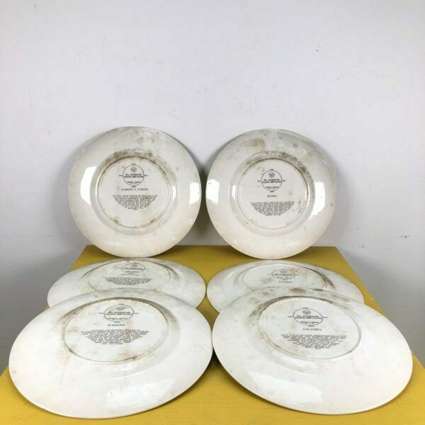 Vintage Collectible Plates Wedgwood Of Etruria And Barlaston, 6 Pieces Ships photo buy