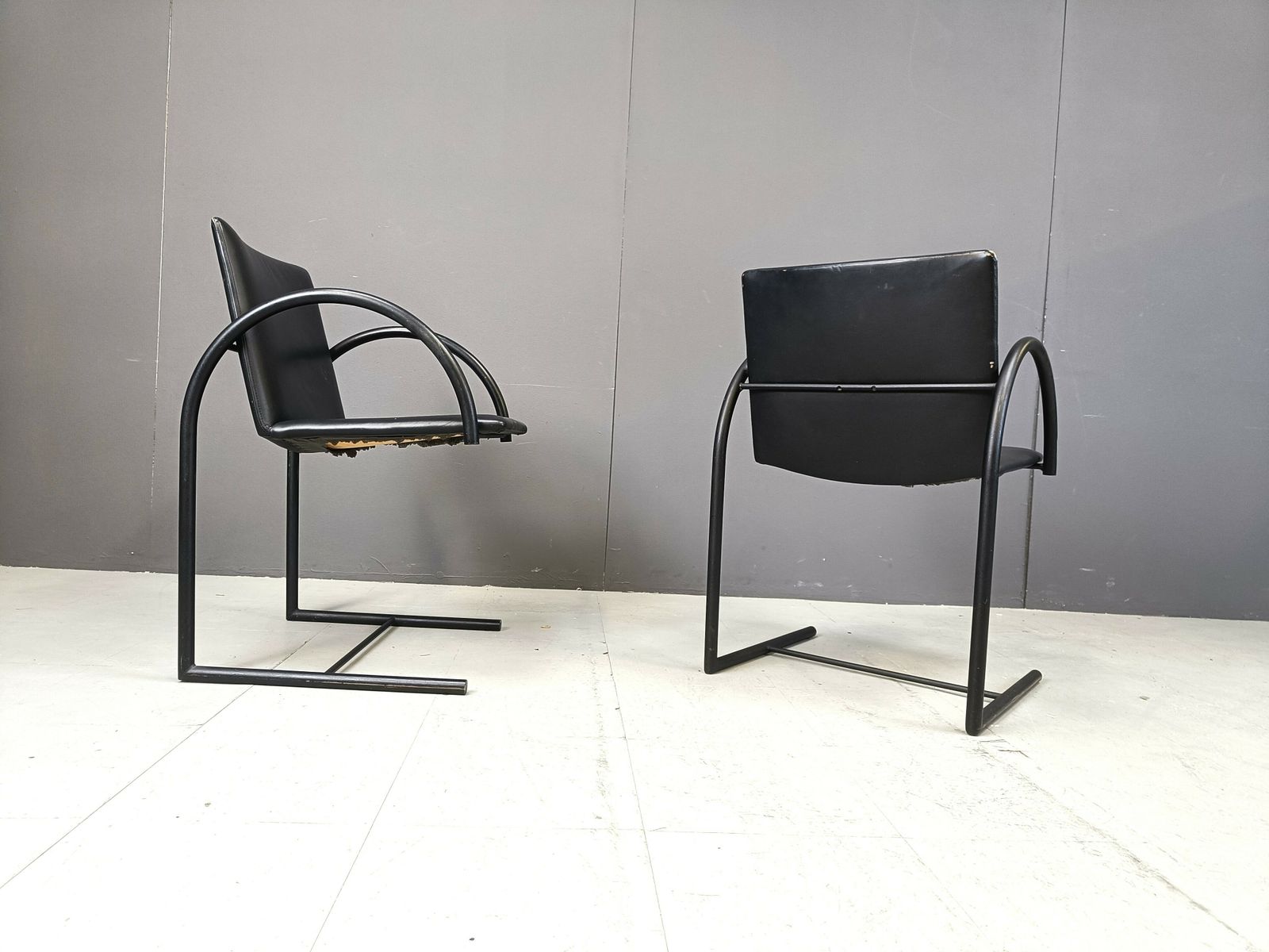 photo furniture Vintage Cirkel Chairs By Metaform, 1980s, Set Of 6