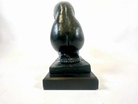 303.0 Art Deco Style Plaster Nude Of Kneeling Woman By Mort Malkin For Austin Productions, 1985 photo
