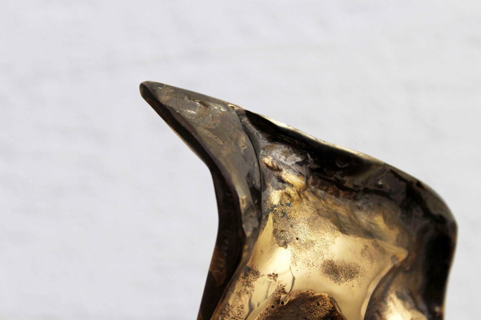 photo for sale Bronze Sculpture By Yves Lohé 1970