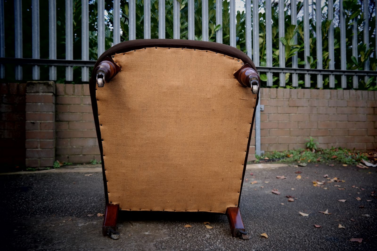 A Deep Seated 19th Century Howard Style Club Armchair In Brown Mohair Velvet photo 1200.0