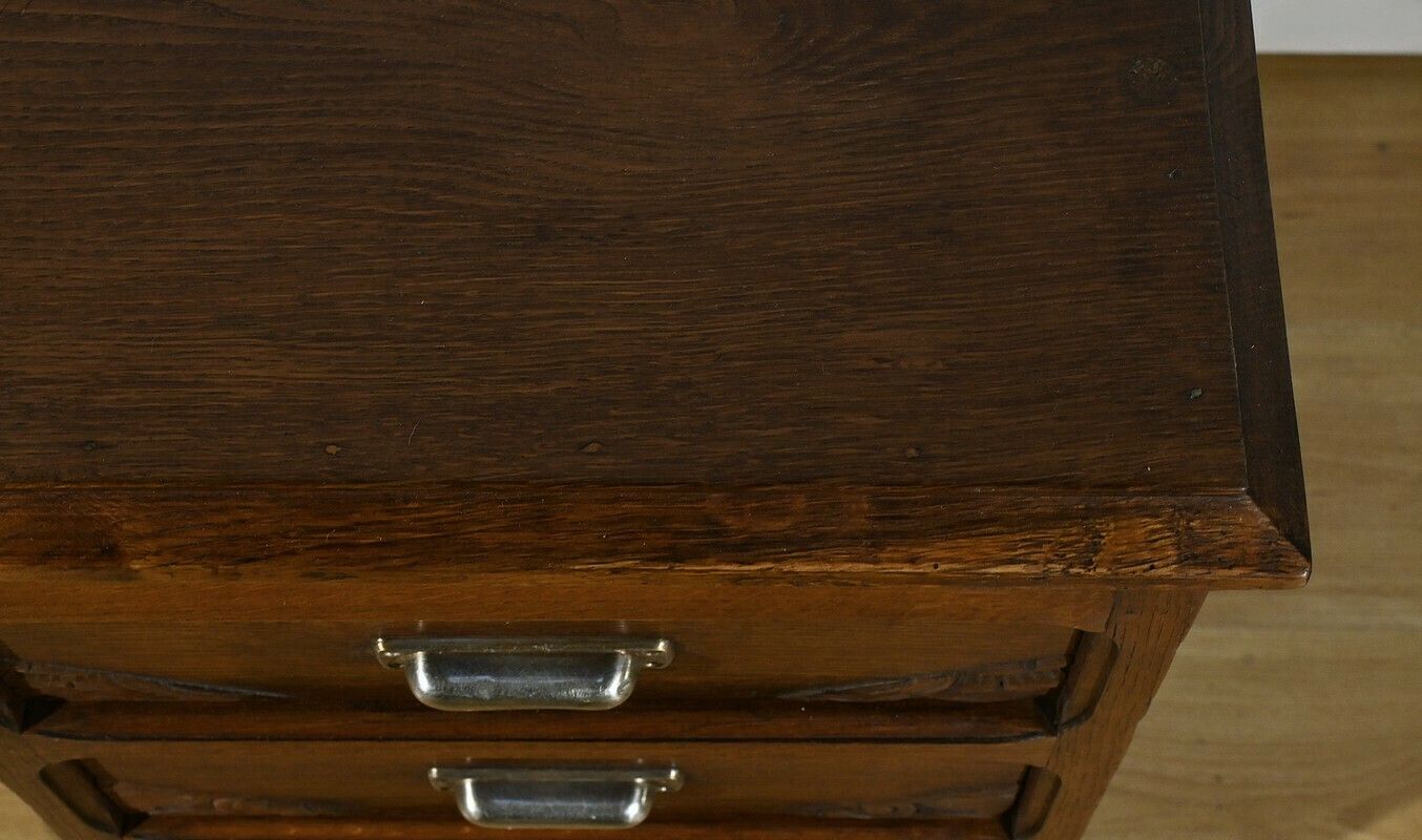 Oak Pedestal Desk, Art Deco – 1940 photo 1300.0